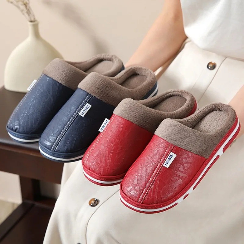 Zapatillas de invierno para hombre, vista superior