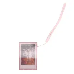 Portafotos transparente para fotos de bebé en mini álbum