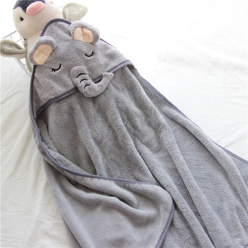 Manta con capucha para recién nacido unisex