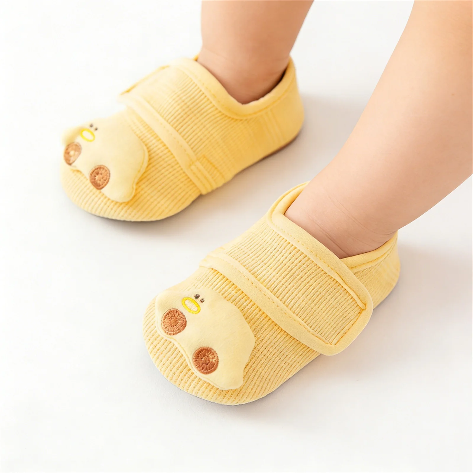 Zapatos de bebé antideslizantes para caminar, dibujos infantiles