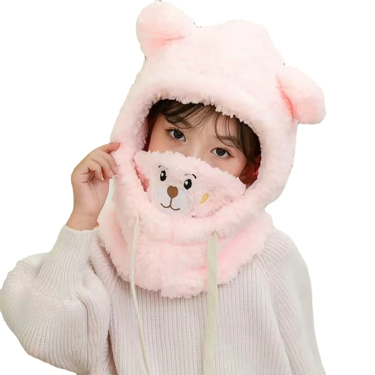 Gorro de felpa con orejeras para niño – Cálido cortavientos invierno - imagen 4