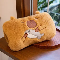 Peluche capibara almohada térmica para calentar las manos infantil