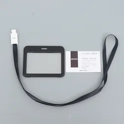 Tarjetero escolar infantil con cordón para identificación y tarjetas