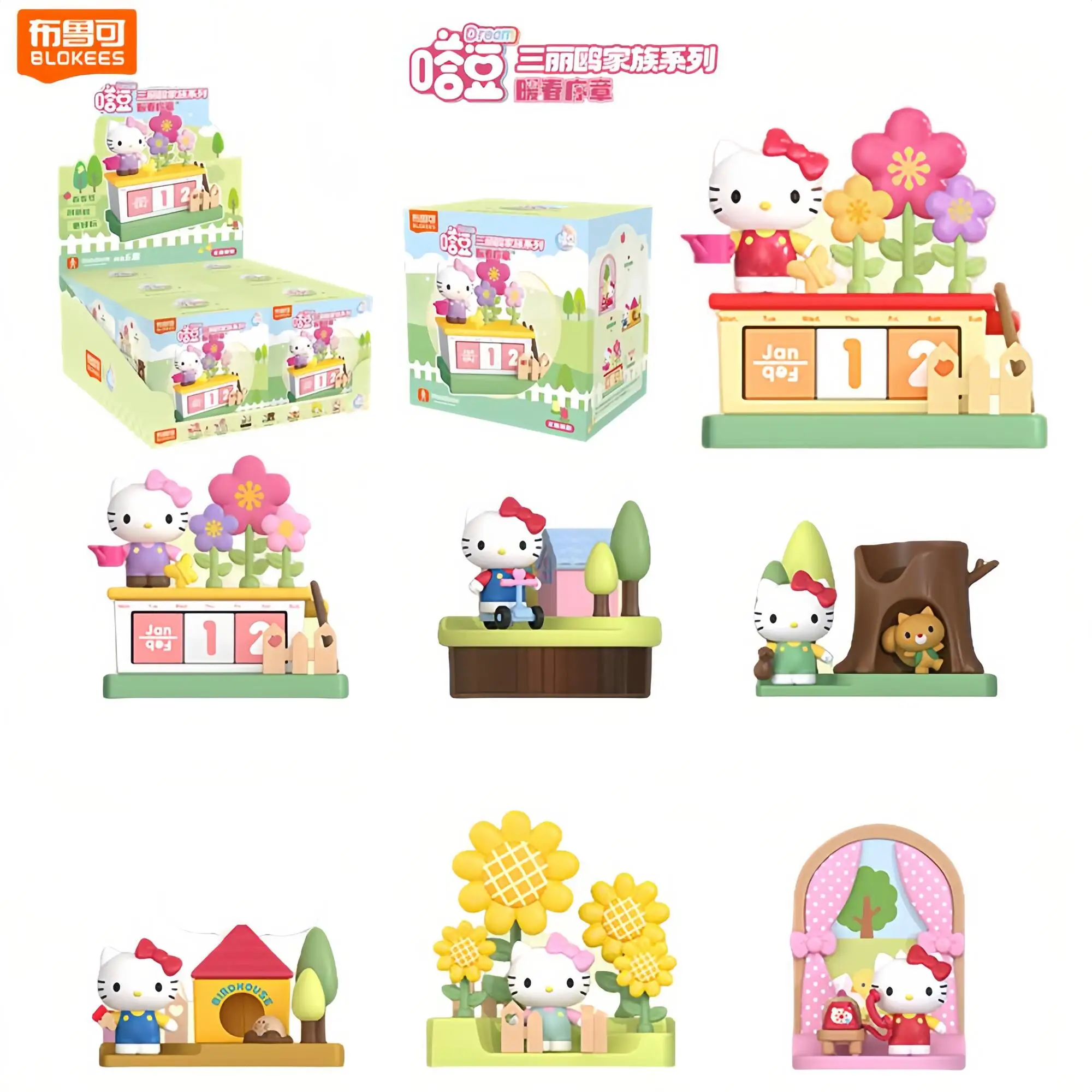 Blokees Sanrio HelloKitty Preface – Rompecabezas educativo infantil