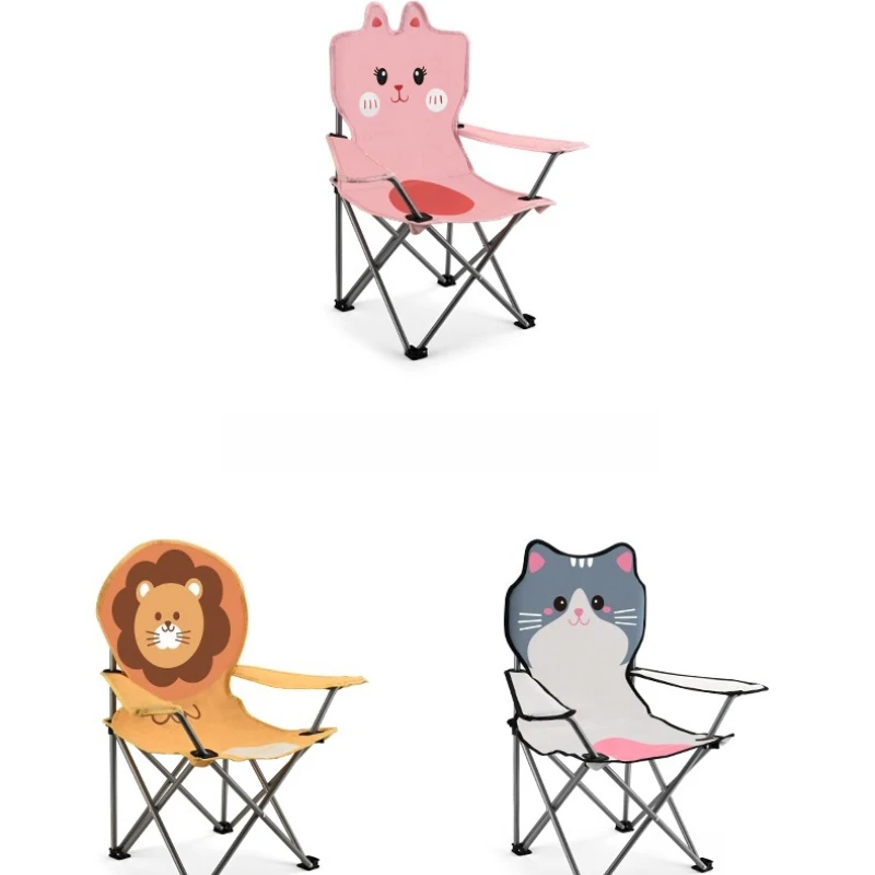 Silla de camping infantil ligera plegable para exteriores - imagen 3