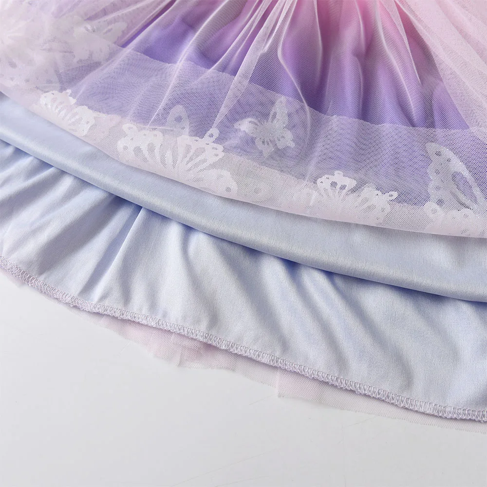 DXTON vestido de verano sin mangas para niña con tutú princesa