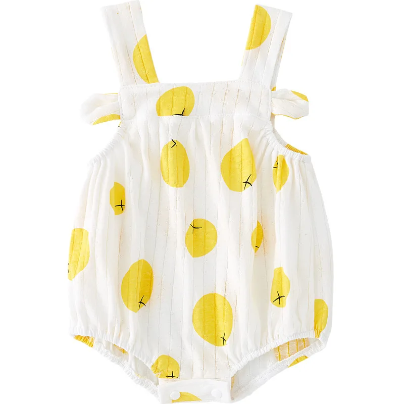 Vestido de verano de algodón para bebé niña – estilo princesa
