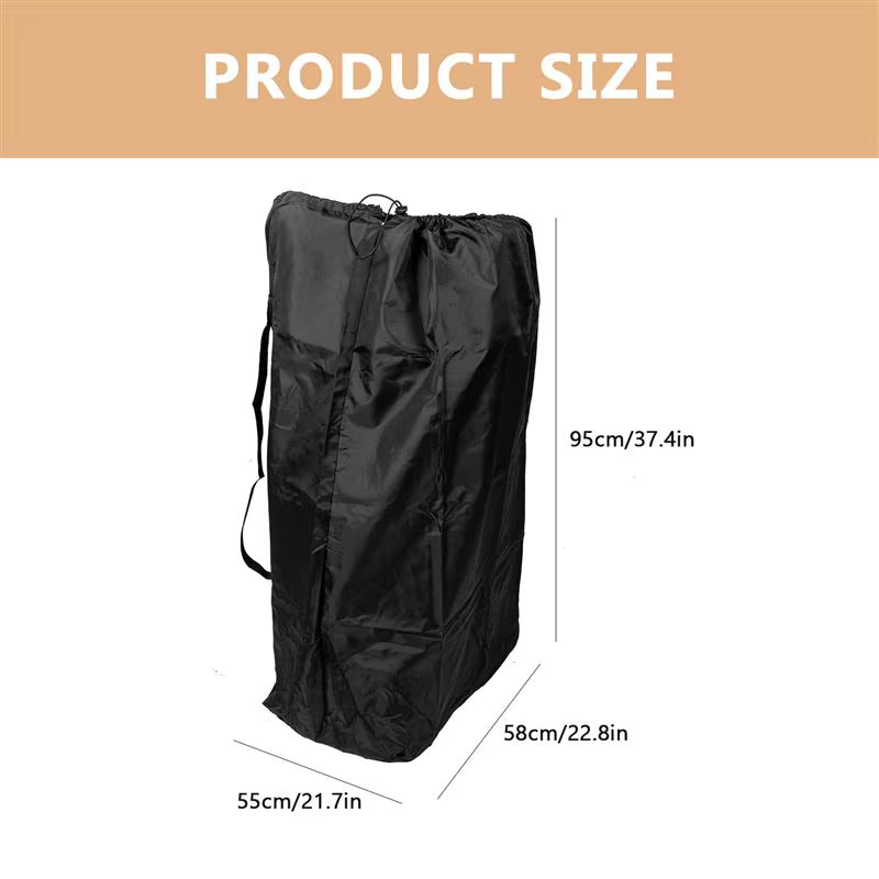 Protector antichuva para cochecito – Funda de viaje impermeable - imagen 5