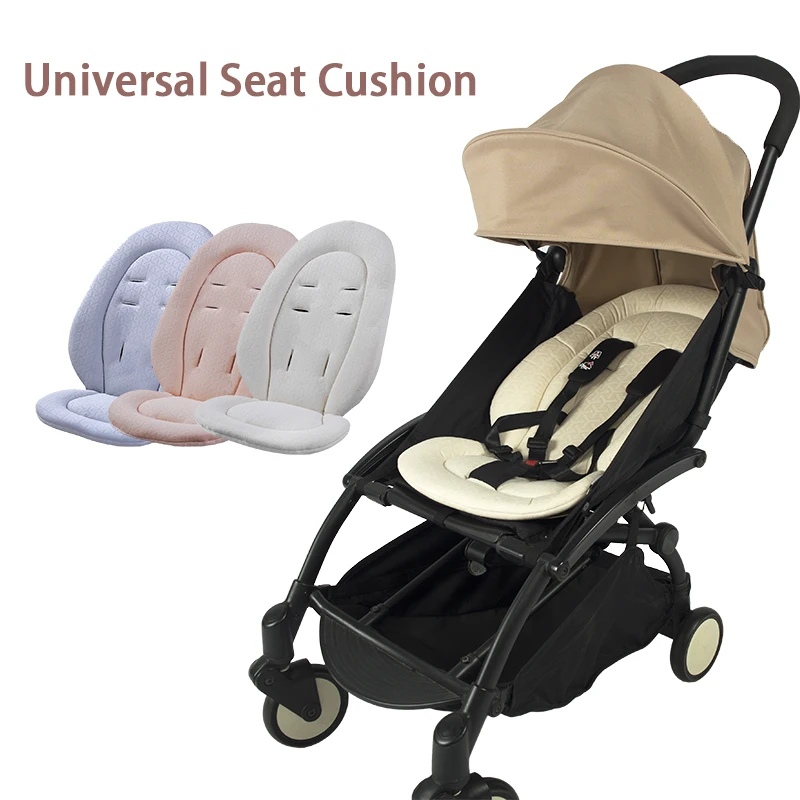 Cojín de asiento acolchonado en tono beige