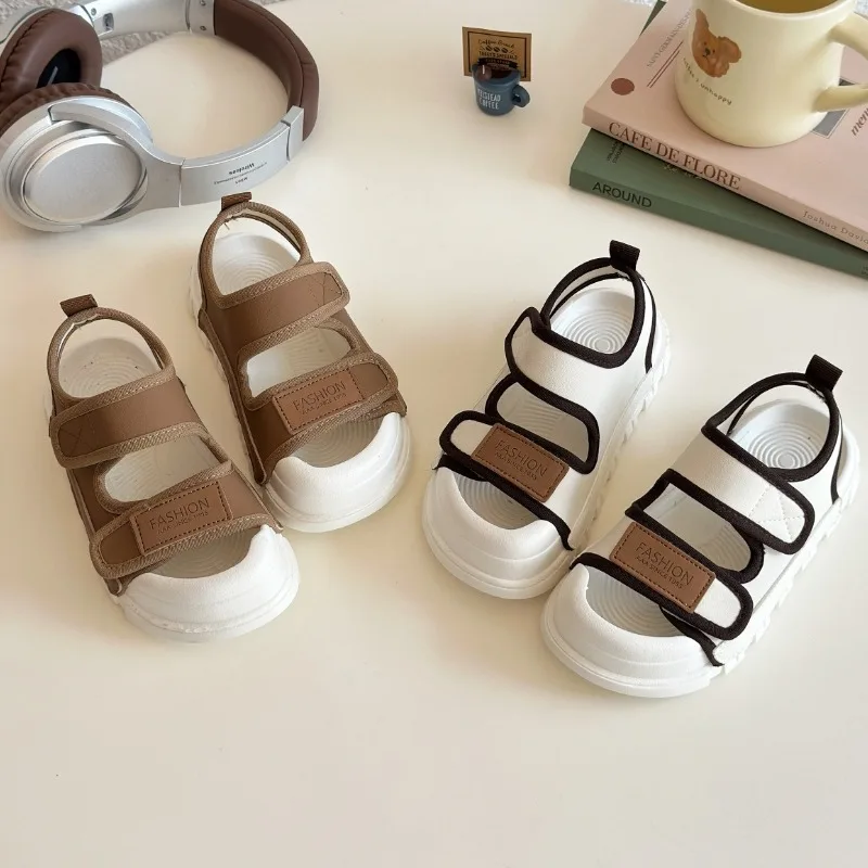 Sandalias antideslizantes de suela blanda infantiles de verano - imagen 5