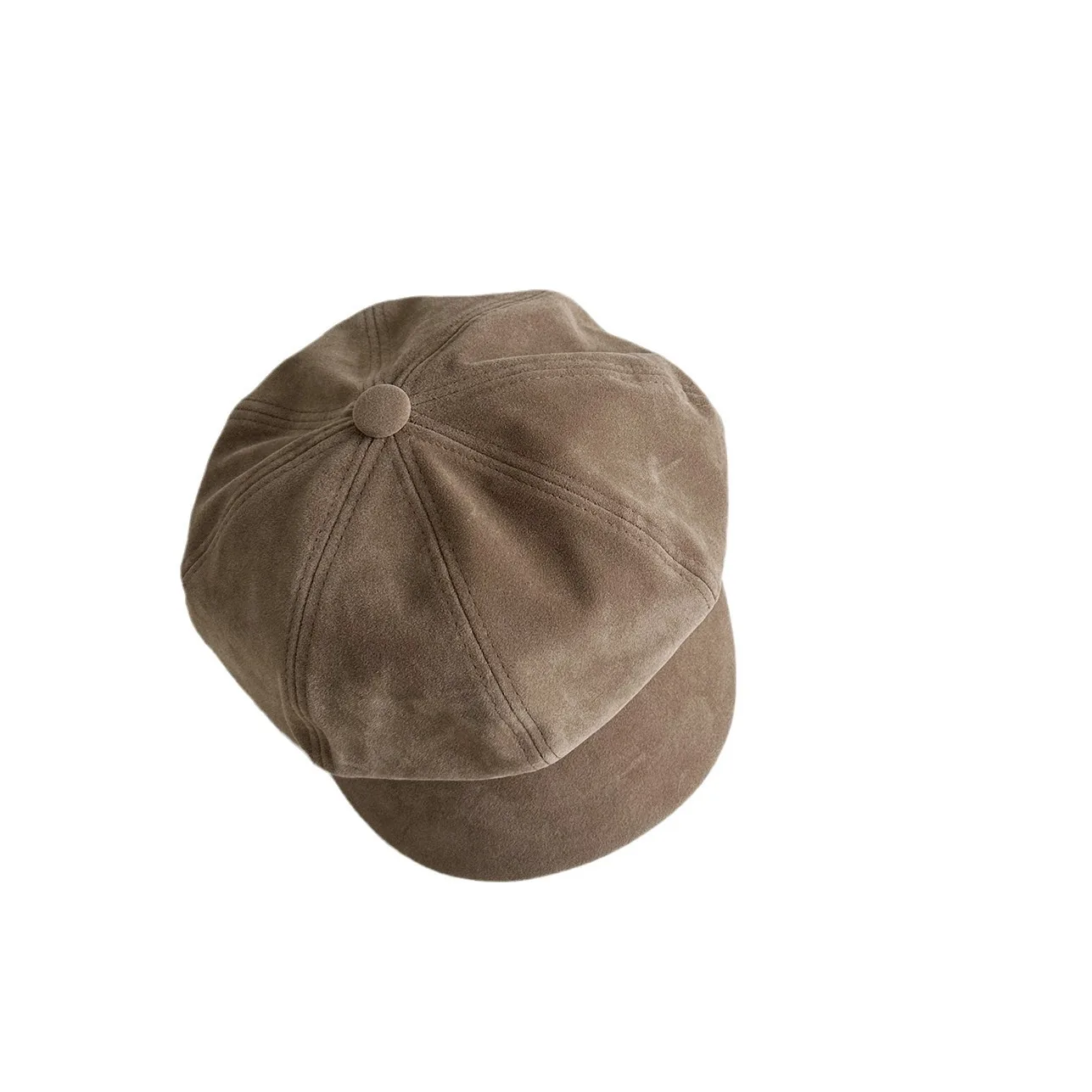 Gorro infantil estilo británico en color burdeos