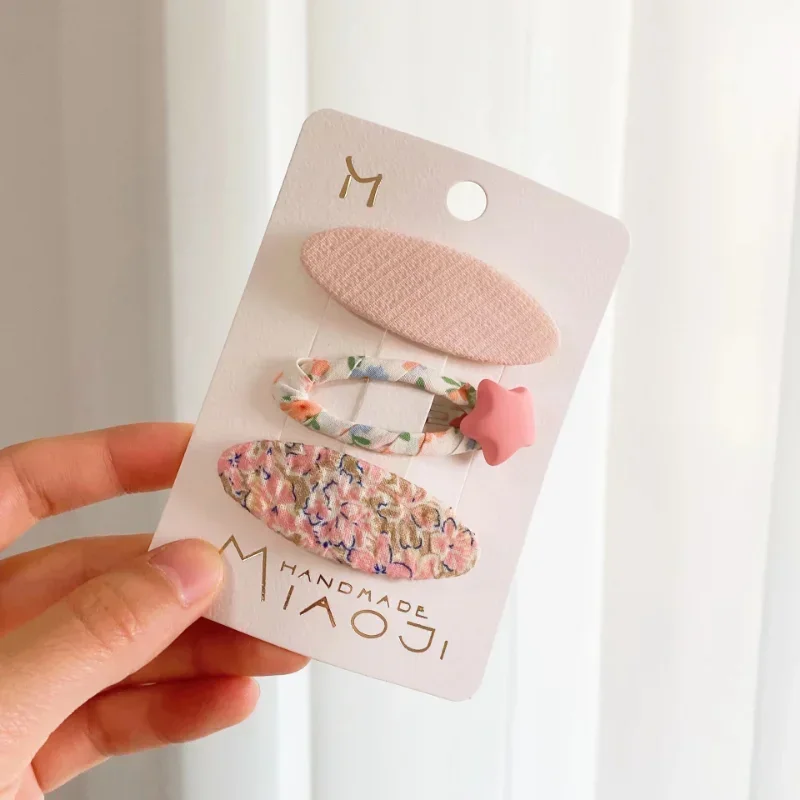 Horquillas florales para bebé - Clips laterales de peinado - imagen 4