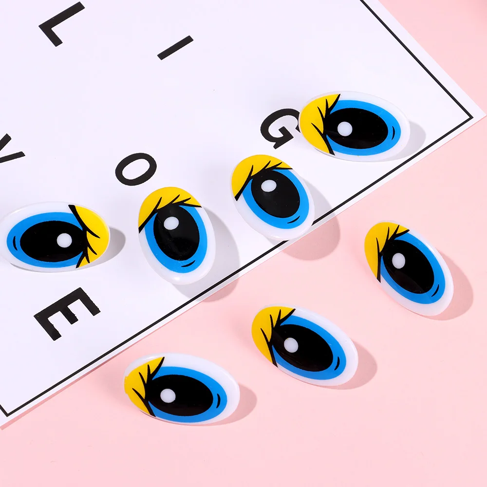 Ojos de seguridad para muñecas y peluches - dibujos animados DIY - imagen 3