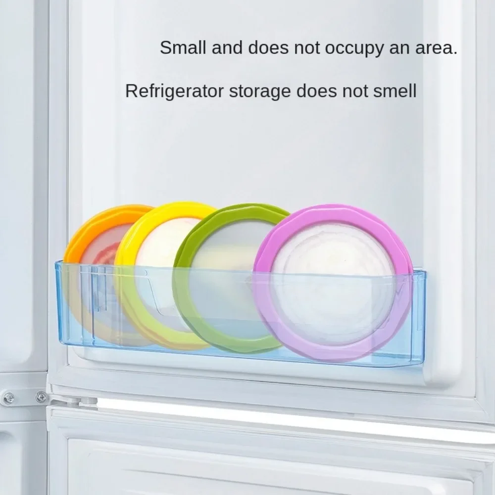 Caja de conservación silicona con film sellado para frigorífico