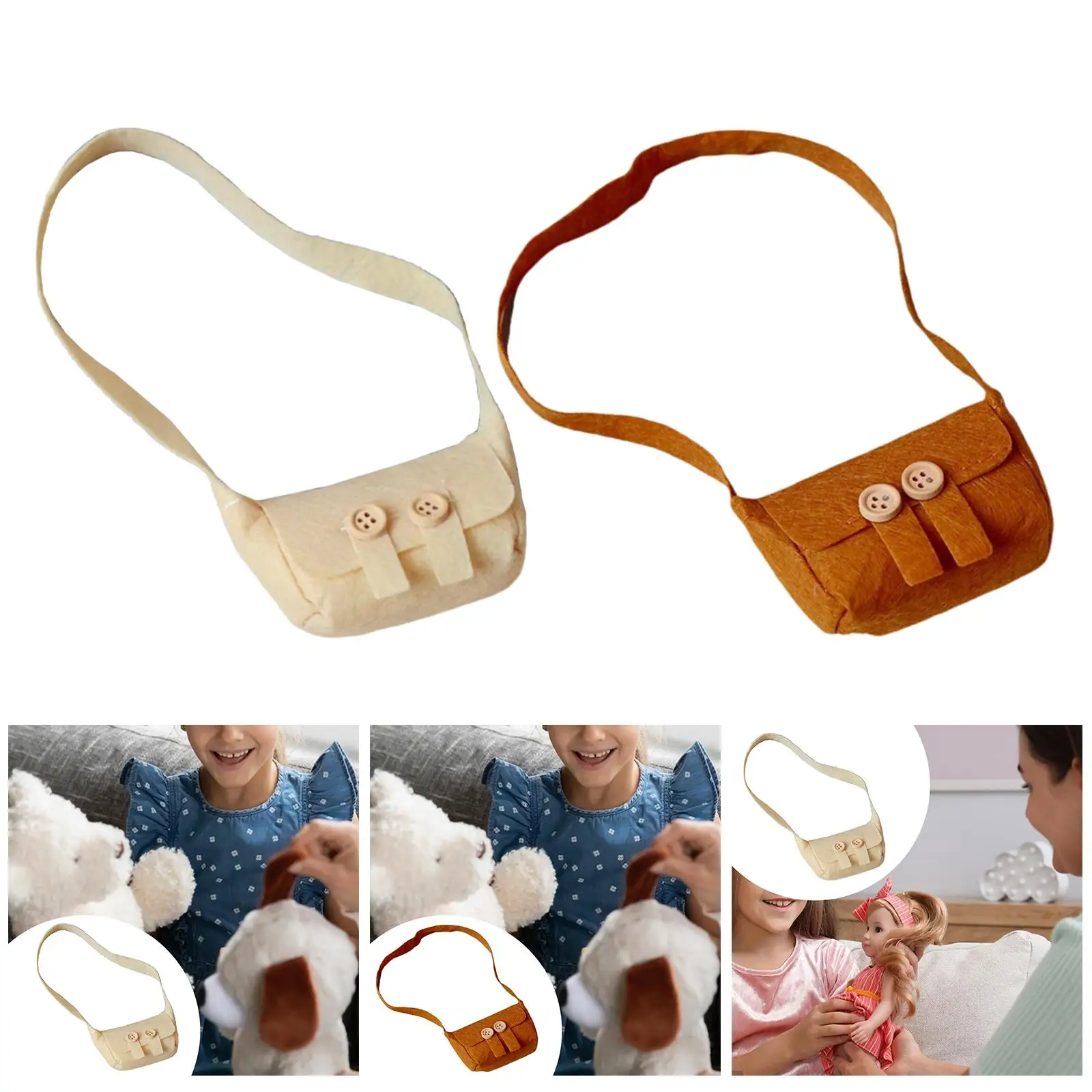 Mochila mini para muñecas con estilo moderno - imagen 4