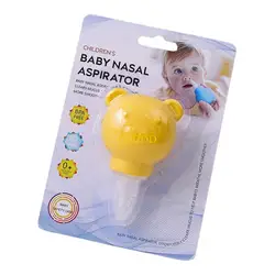 Aspirador nasal para bebé TPE suave, desmontable e higiénico