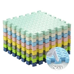 Alfombrilla puzzle bebé – Alfombra juego Tatami suave entrelazada