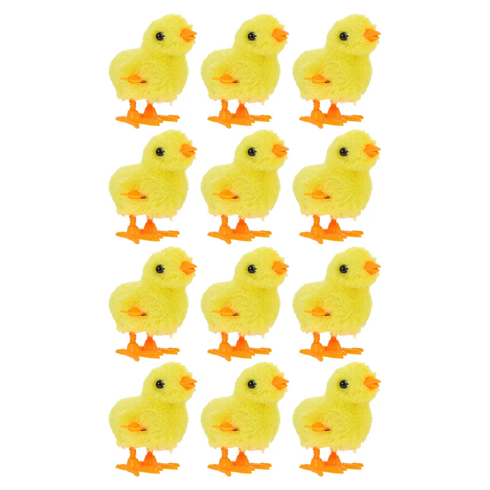 Juguete de cuerda pollito a salto con mecanismo relojero - imagen 2