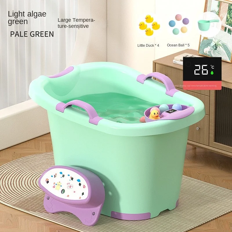 LazyChild Bañera de Plástico Grande para Bebés - imagen 5