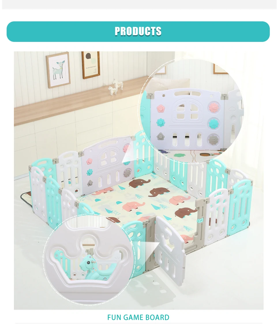 Valla de actividades para bebés IMBABY