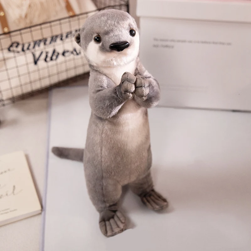 Peluche Kawaii de canguro y mapache suave para niños, decoración - imagen 4