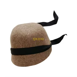 QX2D Gorra de equitación para niños 2-6 años, visera sólida, lana suave