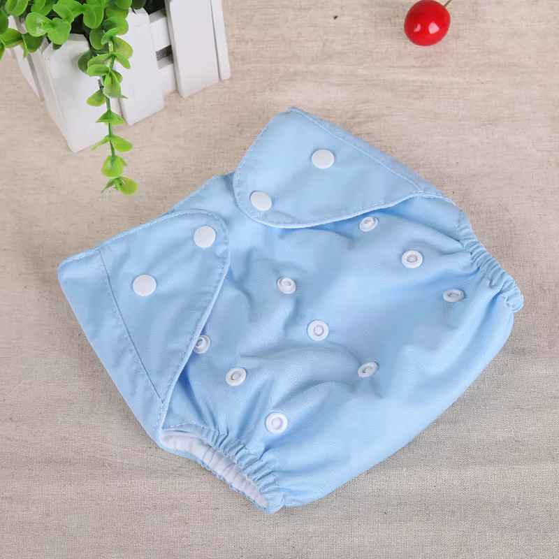 Pañales de tela lavables reutilizables ecológicos para bebé - imagen 3