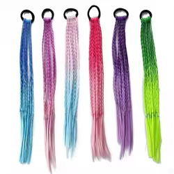 Pasadores de pelo infantiles de colores para hacer trenzas