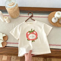 Camisetas de algodón manga corta para niños – Verano con dibujo