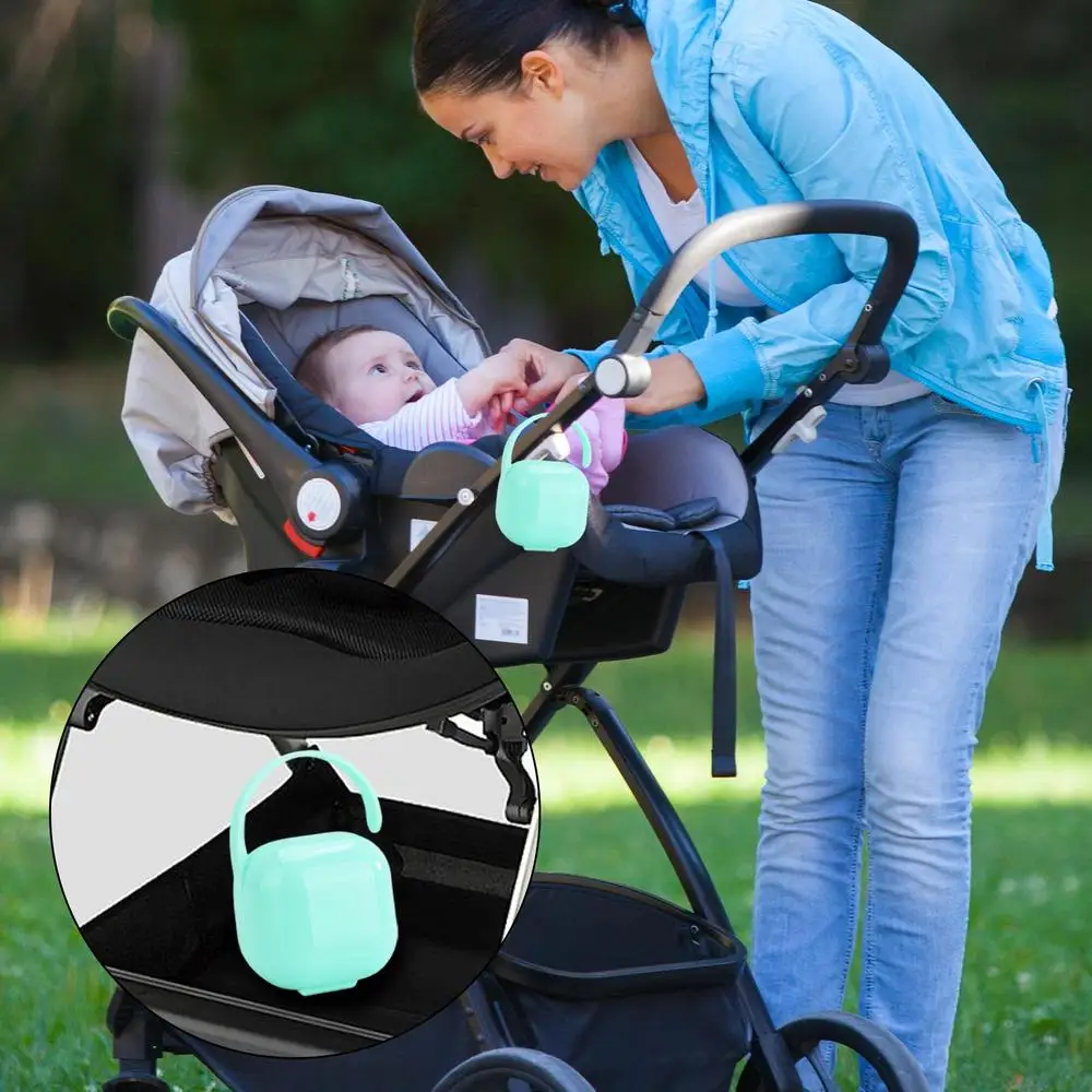 Caja para chupete al aire libre y en movimiento