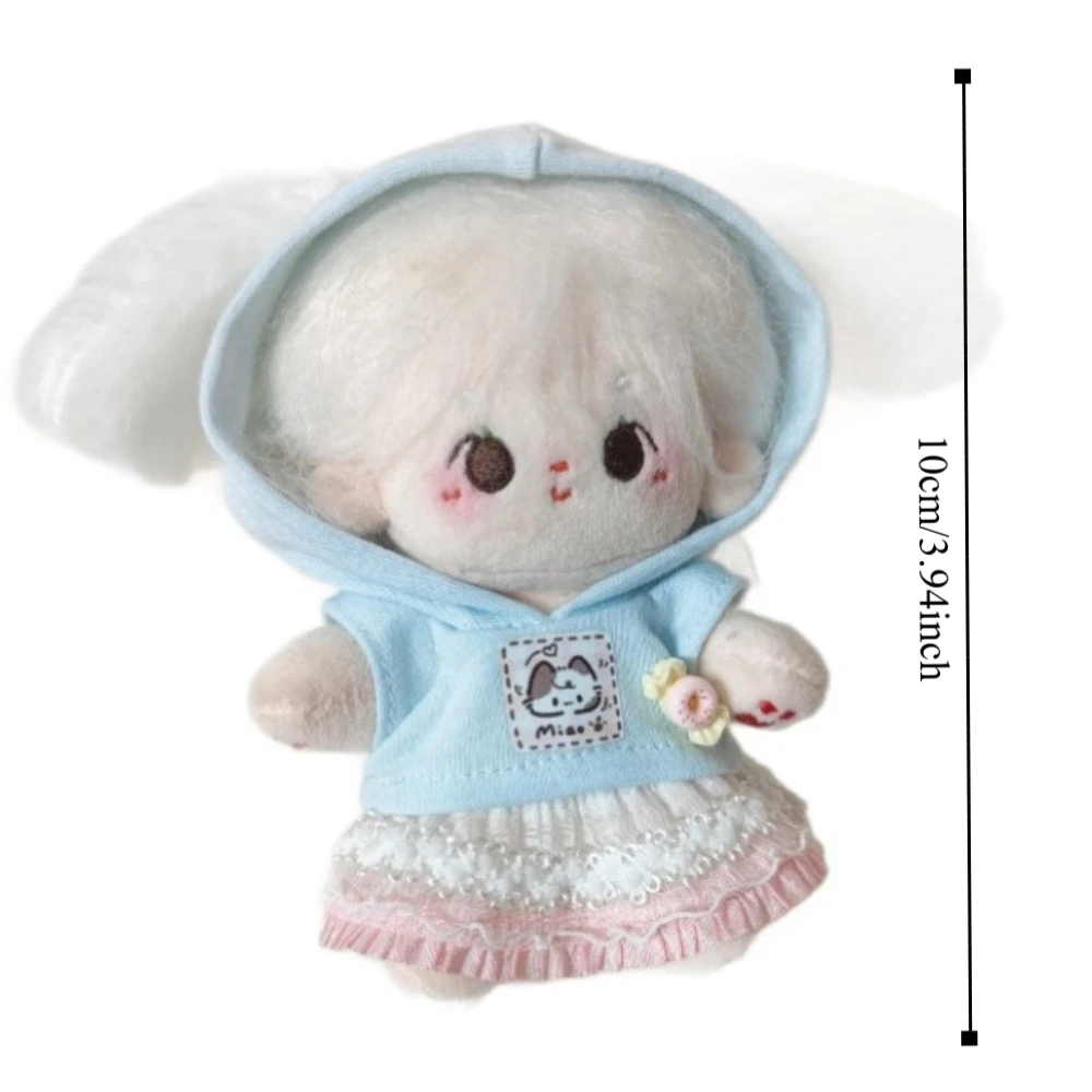 Camiseta de erizo para muñecas de algodón con gorro a rayas adorable - imagen 4