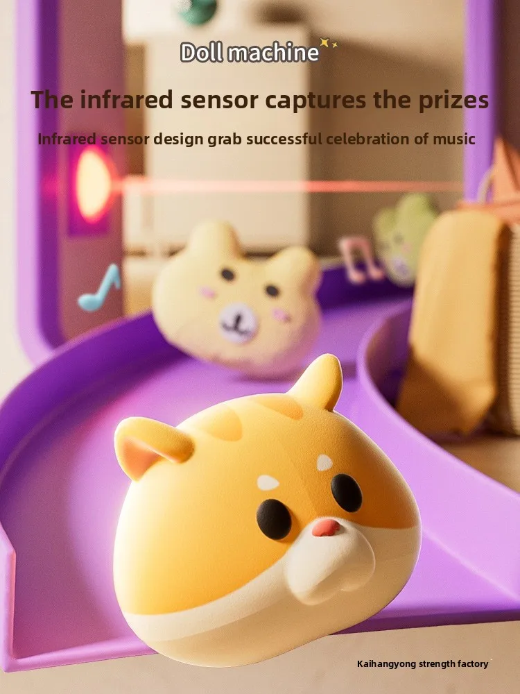 Máquina de garra infantil con premios y sonidos para niños - imagen 3