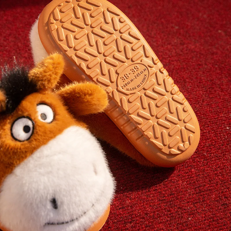 Zapatillas Little Donkey de algodón para bebé cómodas en casa - imagen 2