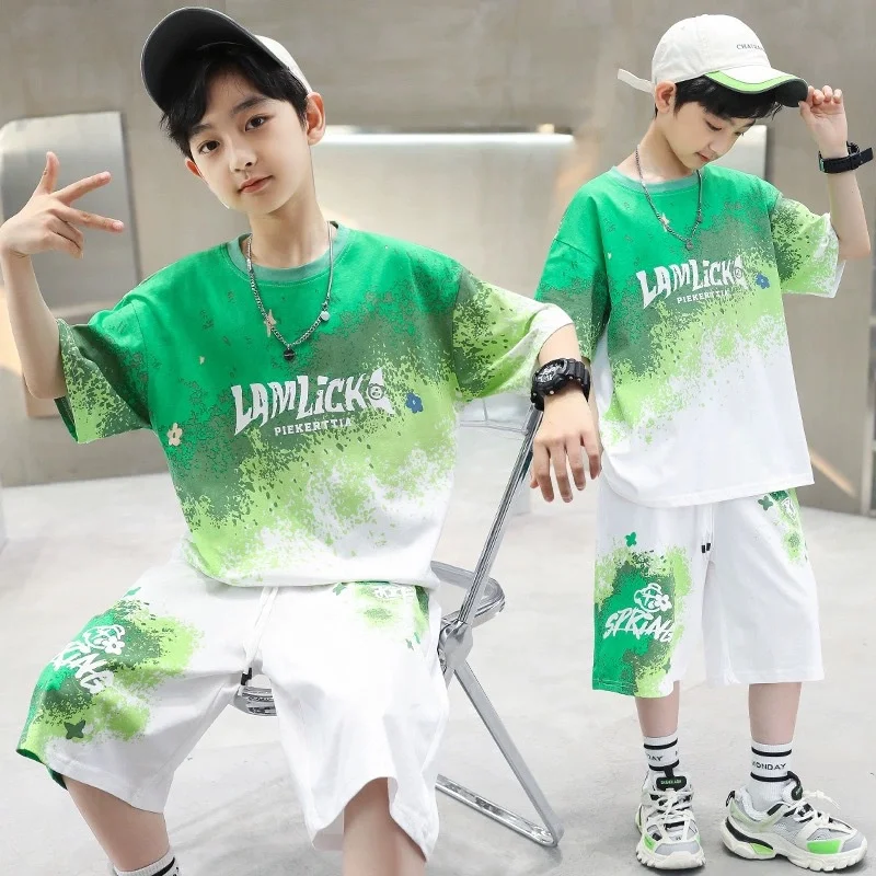 Conjunto de baloncesto de verano para niños – Traje deportivo - imagen 2
