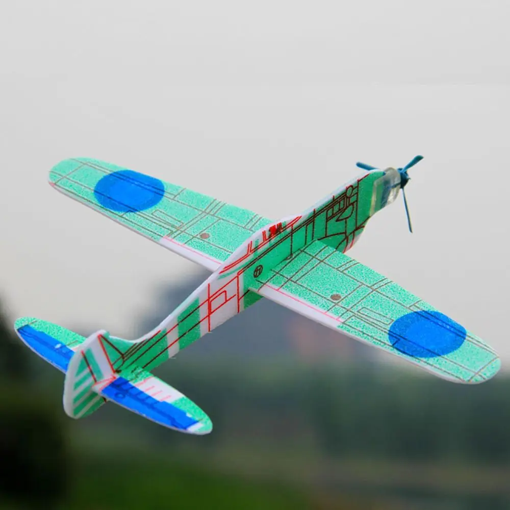 Avión de juguete de espuma DIY para lanzamiento manual