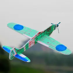 Avión de juguete de espuma DIY para lanzamiento manual