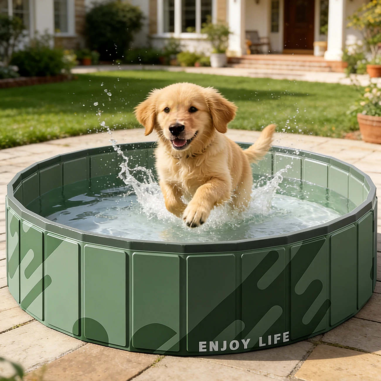 Piscina de pelotas plegable grande para interior y exterior - imagen 3