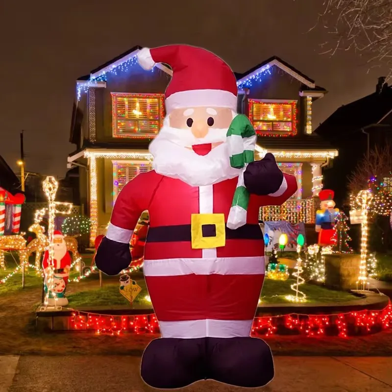 Juguete inflable luminoso de Navidad para interior y jardín - imagen 2