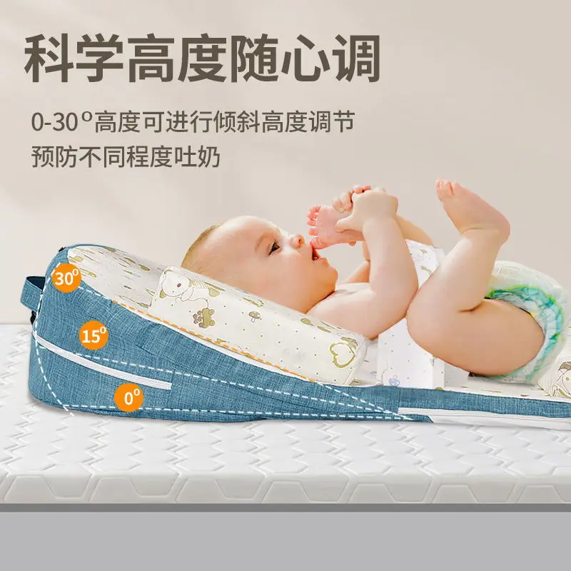 Almohada antivómito ajustable para lactancia con soporte espinal - imagen 5
