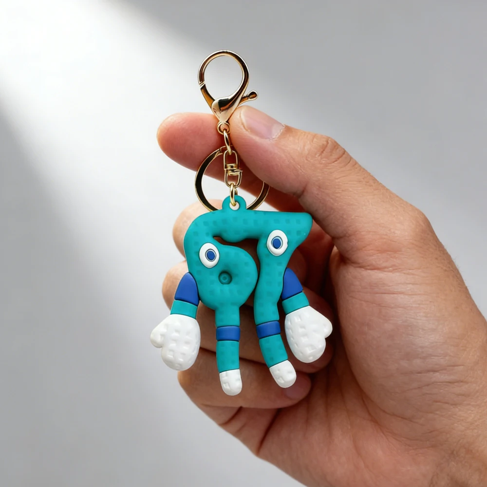 Llavero sombrero mono azul – Regalo infantil para niños - imagen 5