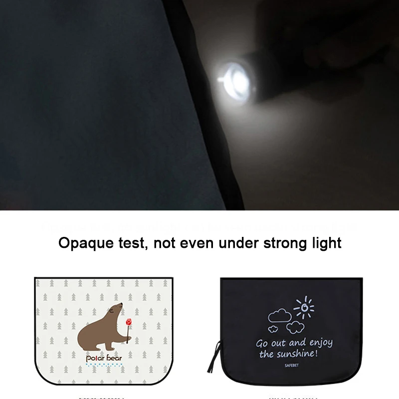 Cortina parasol magnética coche – Protección UV bebés niños