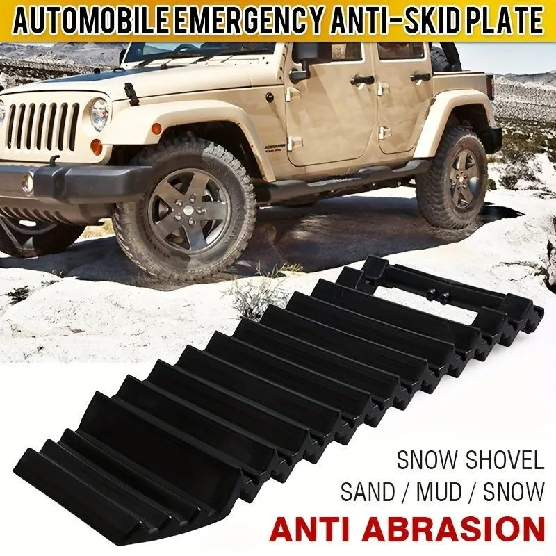 Alfombrilla antideslizante para ruedas del coche de emergencia