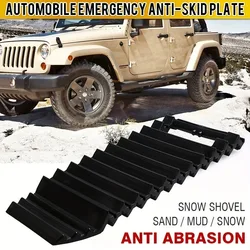 Alfombrilla antideslizante para ruedas del coche de emergencia