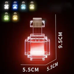 Lámpara de noche infantil LED recargable USB con botella