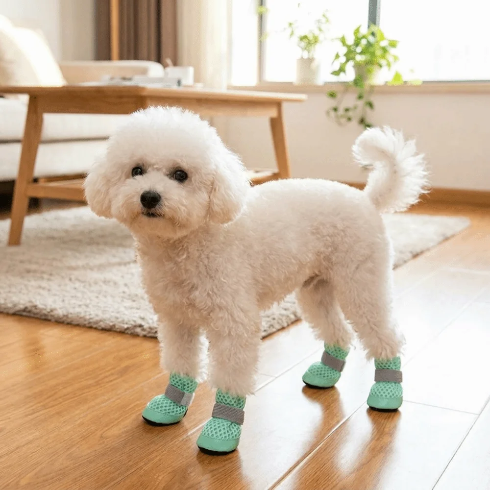 Zapatos para perros de malla transpirable antideslizantes - imagen 2