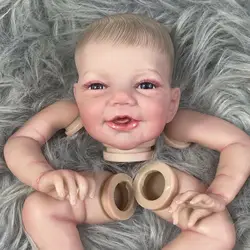 MRB Kit de vinilo muñeca reborn Charlie pintada 3D con cuerpo tela