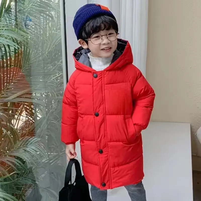 Anorak acolchado infantil con capucha – Chaqueta de invierno para niño - imagen 4