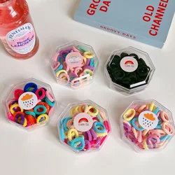 Coleteros elásticos para niña color caramelo