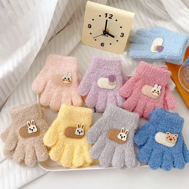 Guantes de invierno térmicos para bebé – Tejido suave y abrigado - imagen 3