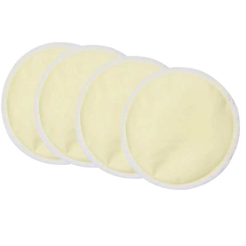 Almohadillas de lactancia de rayón bambú lavables y reutilizables - imagen 2